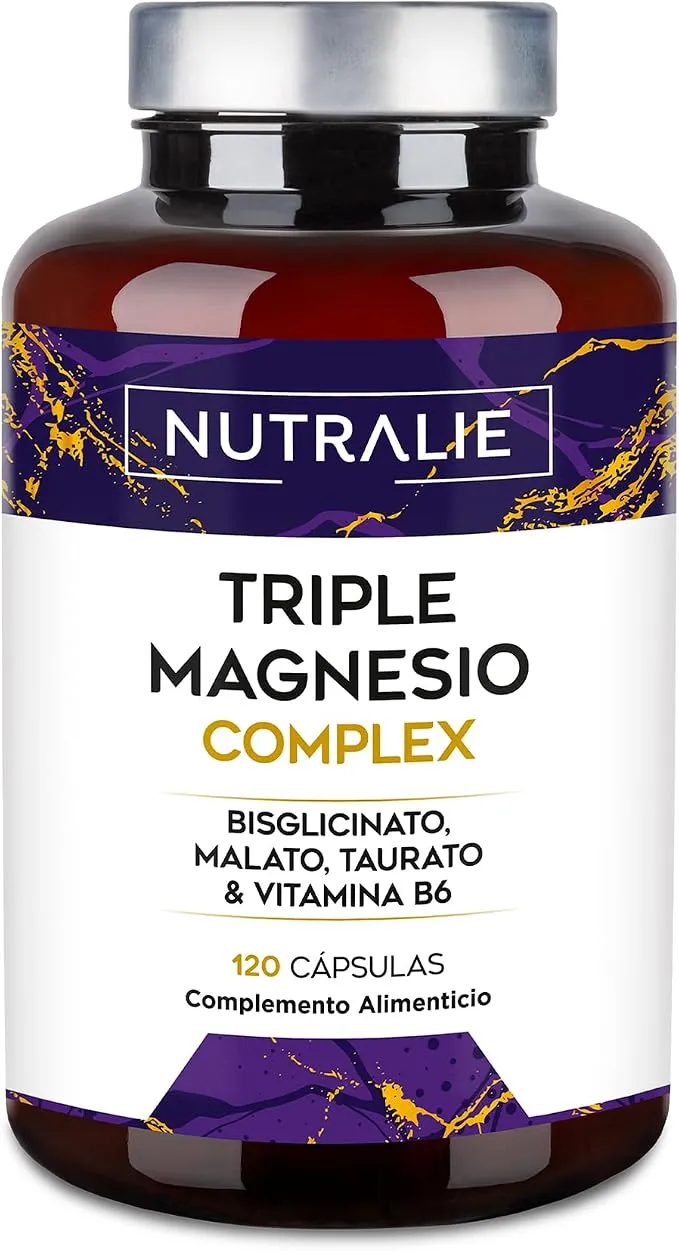 Triple Magnesio Complex con Bisglicinato + Malato + Taurato