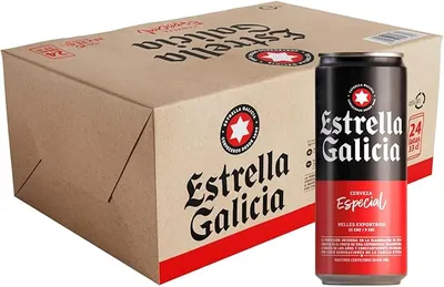 Cerveza lager Estrella Galicia