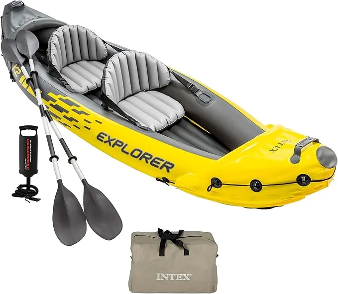 Kayak hinchable Intex Explorer K2 para 2 Personas