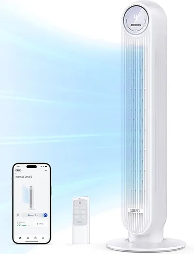 Ventilador de pie silencioso Dreo