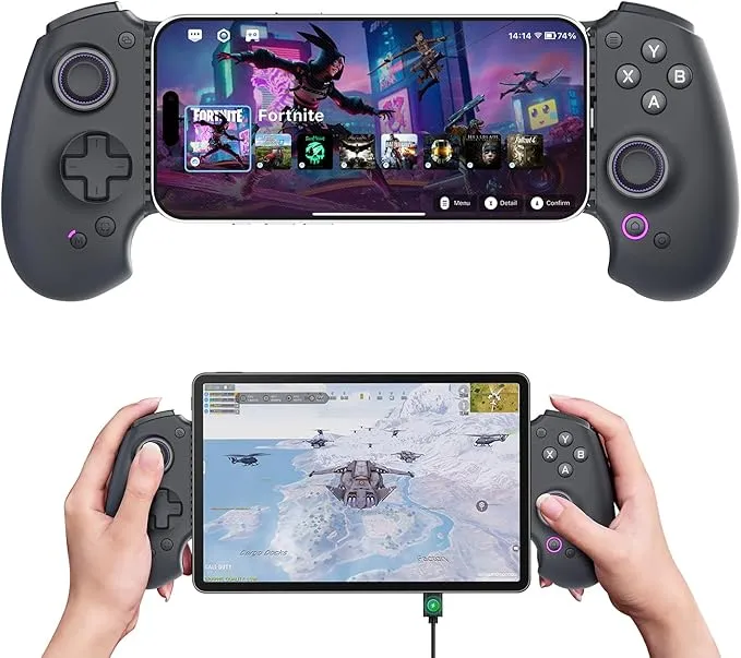 Mando S9 para Móvil y Tablet Android/iPhone - Ideal para Gaming