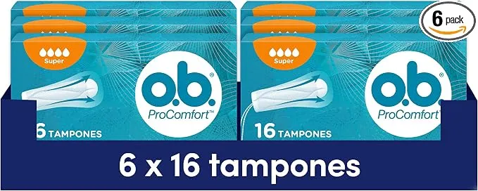 o.b. ASSORBENTI SUPER 6X16