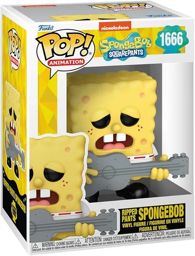 Funko Pop Bob Esponja con Guitarra