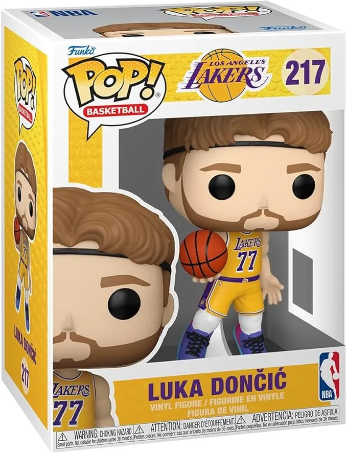 Funko Pop NBA LA Lakers Luka Doncic Figura Vinilo Coleccionable