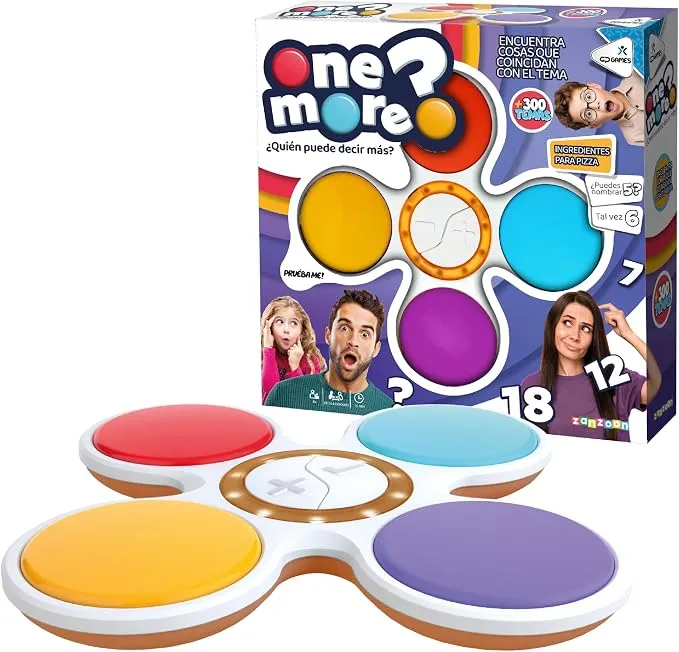 Juego familiar de preguntas One More