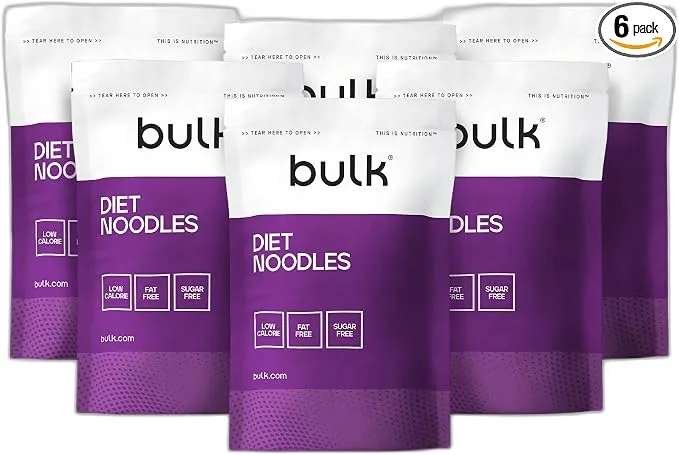 Bulk Fideos Dietéticos Konjac Glucomanano (Caja de 6 x 200g)