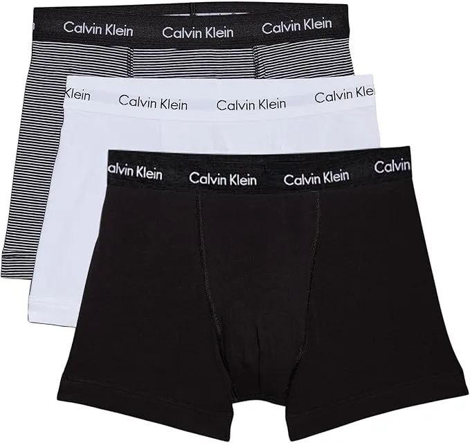Calvin Klein Calzoncillos Bóxer Hombre Pack 3 Trunks Ropa Interior