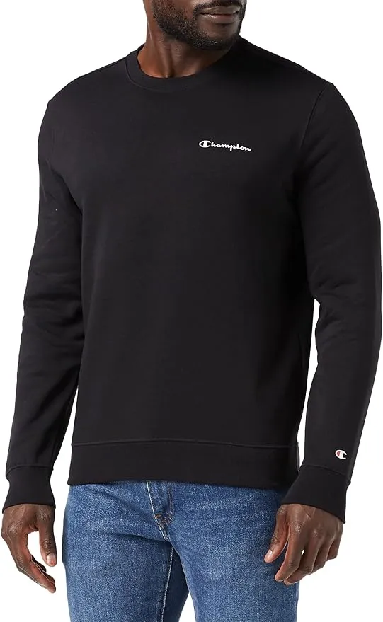 Champion Legacy Classic S Logo Crewneck Sudadera, Hombre
