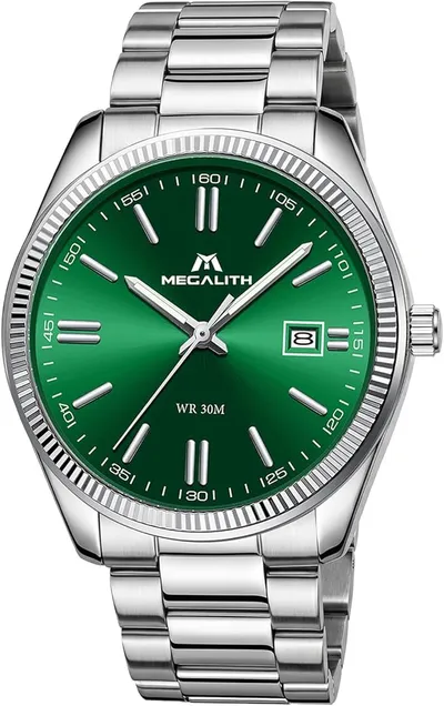 MEGALITH Reloj Hombre Acero Negocios