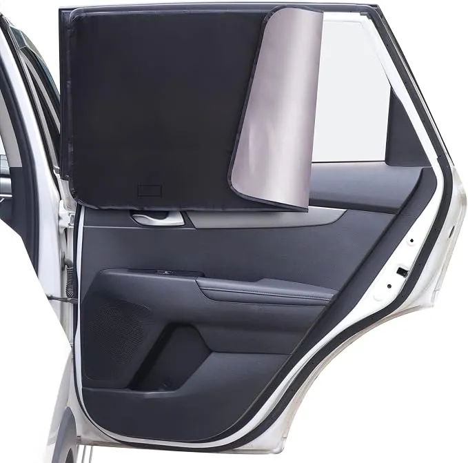 Tevlaphee Cortinas Magnéticas para Coche con Protección UV (2 Unidades)