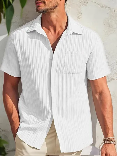 Camisa Manga Corta Hombre