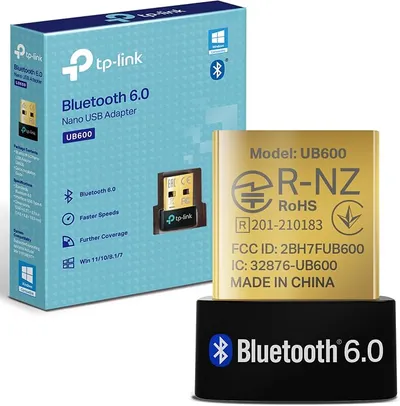 TP-Link UB600 - Adaptador WiFi USB y Bluetooth 6.0 Nano para PC
