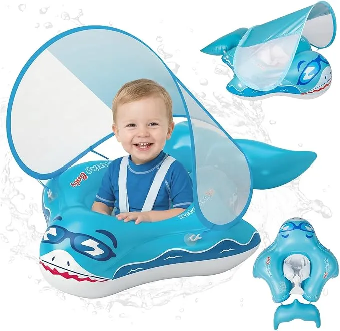 Flotador Bebe con Sombrilla
