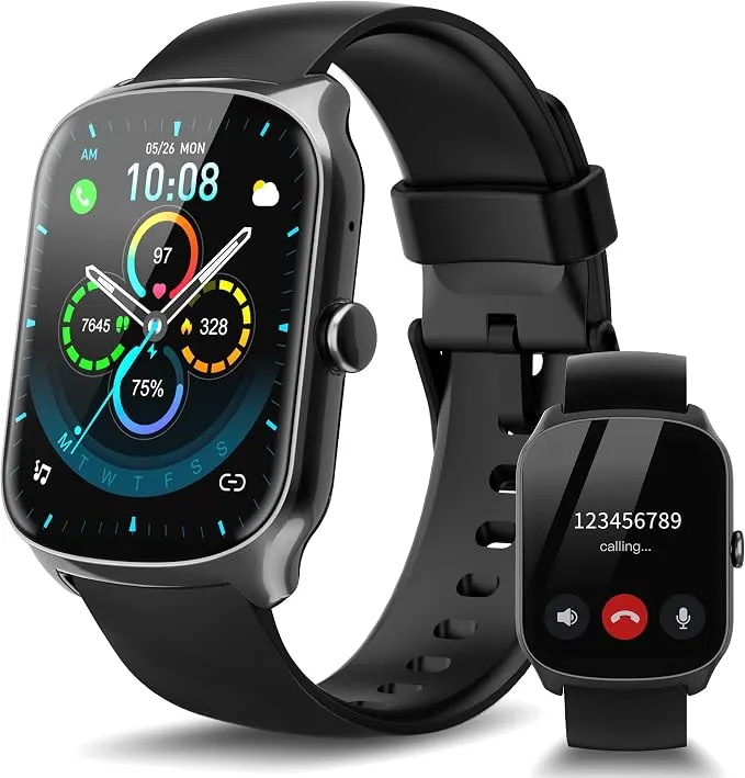Smartwatch STECEi Hombre Mujer Pantalla Curva HD 1.95" - Llamadas, 112 Modos Deportivos, IP68