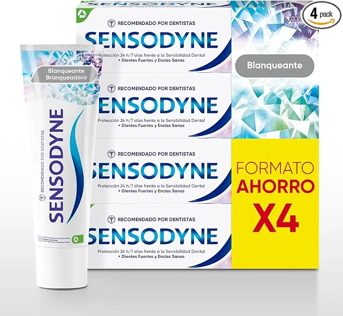 Sensodyne Blanqueante Pasta De Dientes Pack 4x75 ml
