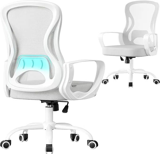 Silla de oficina ergonómica SONGMICS OBN043GD02