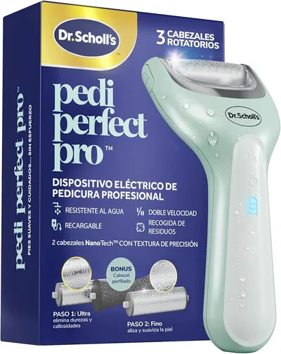 Dr. Scholl's Pedi Perfect Pro Pedicura Eléctrica Profesional para Pies