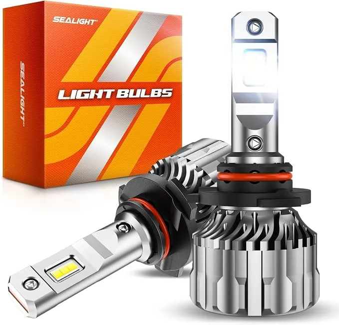 Bombillas LED SEALIGHT 9005/HB3 70000LM 800% 6500K - Pack de 2
