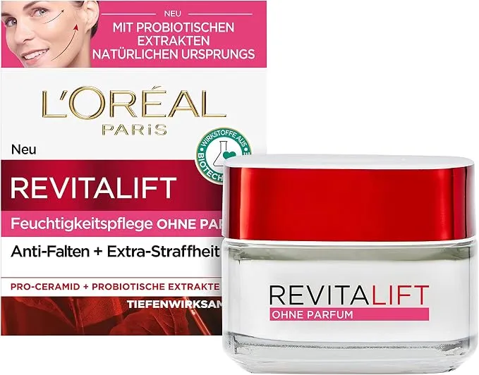 Crema Hidratante Revitalift L'Oréal Paris Anti-Arrugas sin Perfume