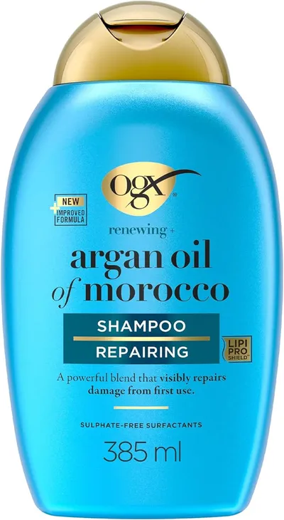 Champú Reparador OGX con Aceite de Argán de Marruecos (385 ml)