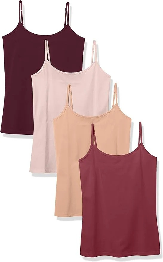 Amazon Essentials Pack X4 Camisola para Mujer
