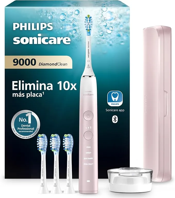 Philips Sonicare DiamondClean 9000 Cepillo Dental Eléctrico Edición Especial Rosa