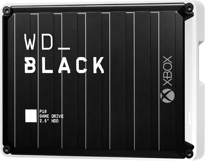 WD BLACK P10 5TB Game Drive para Xbox One