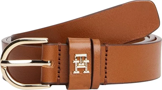 Tommy Hilfiger Cinturón de Piel Mujer Essential Effortless 2,5 cm