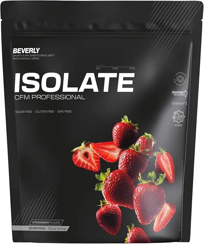 Proteína Beverly Isolate CFM - Desarrolla Músculo con 30g de Proteína por Servicio