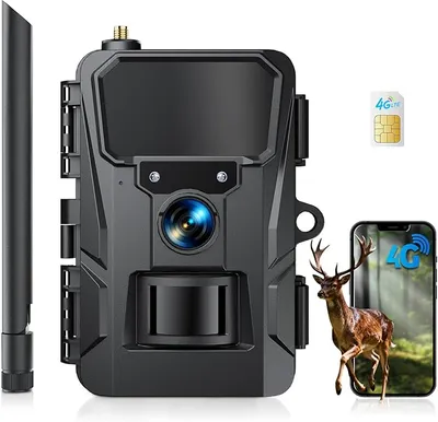 Cámara para vigilancia y vida salvaje WOLFANG 4G LTE
