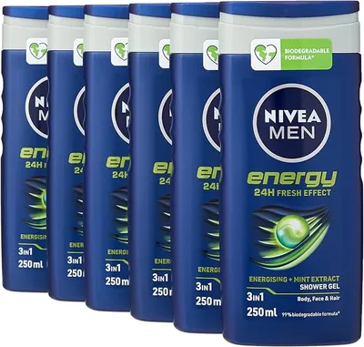 Nivea men - Energy, gel de ducha 2 en 1