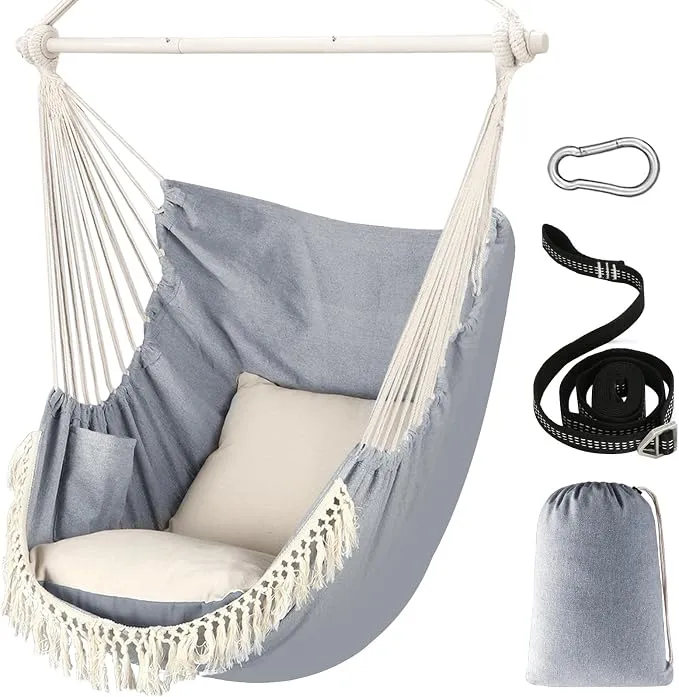Columpio Hamaca Chihee MAX: Comodidad y Estilo Bohemio hasta 227kg