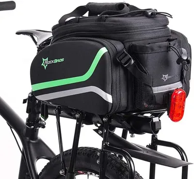 ROCKBROS Bolsa Asiento Trasero de Bicicleta
