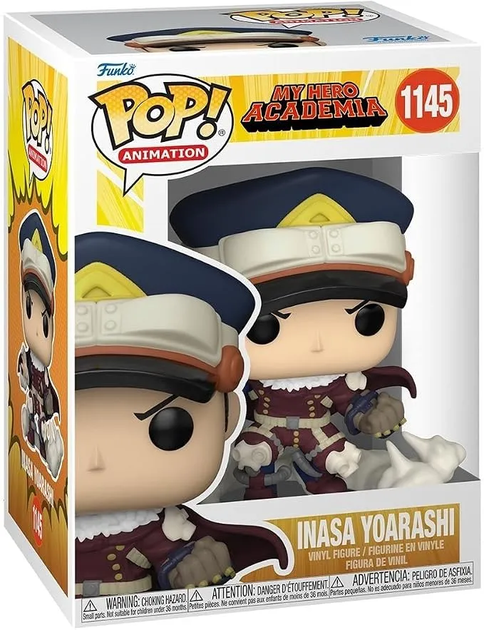 Funko Pop! Animation: My Hero Academia MHA - Inasa Yoarashi - Figura de Vinilo Coleccionable