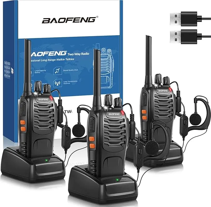 BAOFENG WALKIE 3PACK