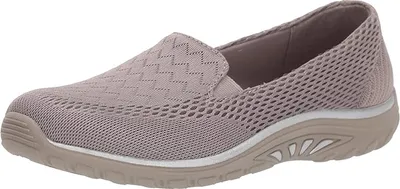 Skechers Reggae Fest-Willows Mocasines Planos de Piel para Mujer