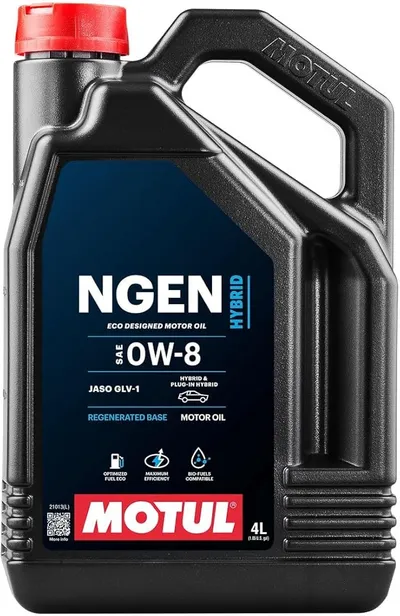 Motul Aceite Lubricante para Motores Híbridos Ngen 0W8 4 Litro