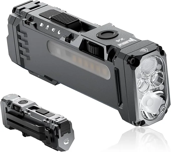 WUBEN X4 Mini Linterna LED Recargable con RGB Lamparas
