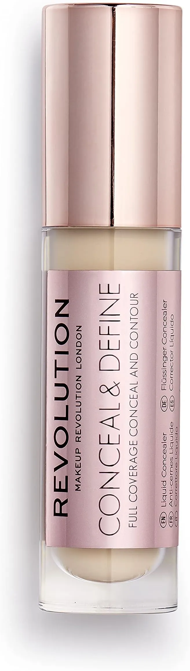 Makeup Revolution, Corrector Conceal & Define, C6.5, 4ml