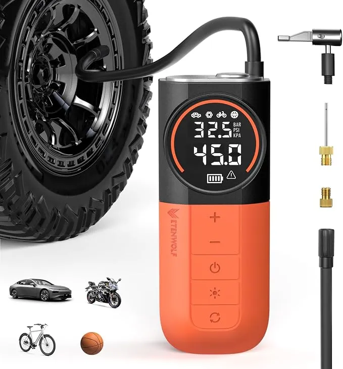 ETENWOLF S1 Compresor de Aire Portátil 11 Bar
