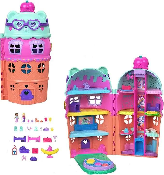 Polly Pocket Grande Casa de Helado