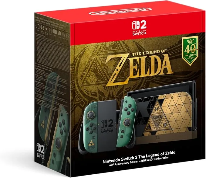 Nintendo Switch Edición Limitada 40º Aniversario Zelda