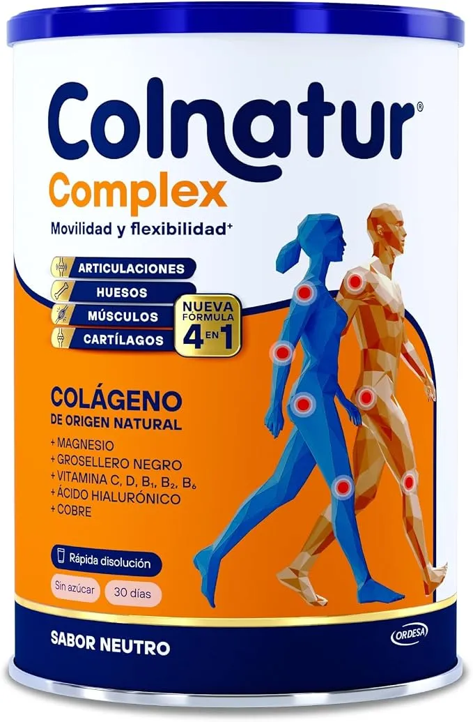 Colnatur Complex Neutro 324g - Colágeno para Músculos, Huesos y Piel