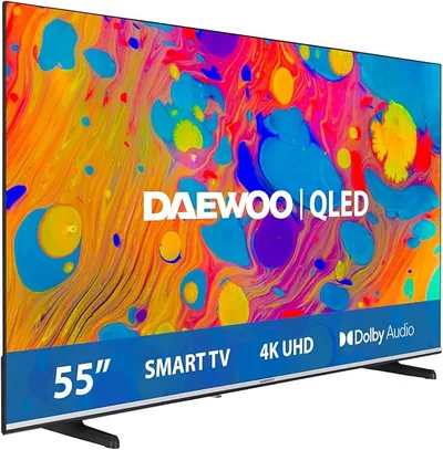 Televisor 55” Daewoo 55DM55QV QLED 4K