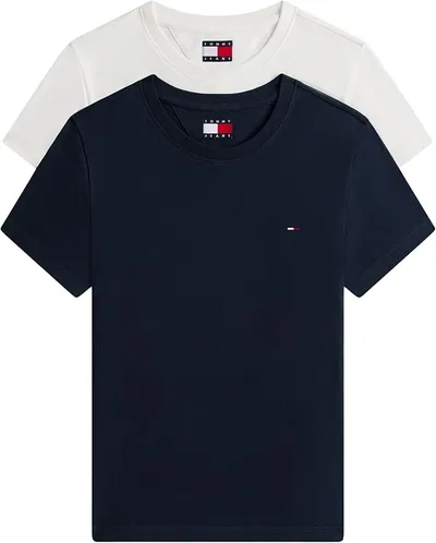 Tommy Jeans Camisetas de Manga Corta Pack de 2 Mujer