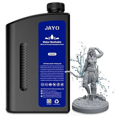 JAYO Resina Lavable en Agua para Impresora 3D