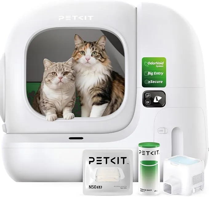 PETKIT PUROBOT MAX 3 Arenero Autolimpiable para Gatos