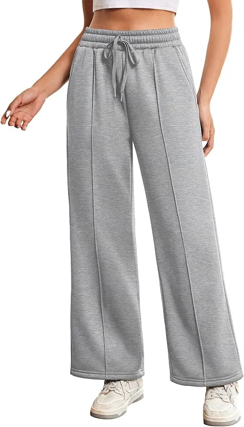 Pantalones Térmicos PINSPARK Mujer Forro Polar Cintura Alta