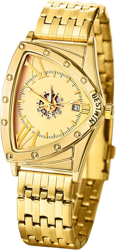 OIDEA Relojes Analógico Triangular Hombre