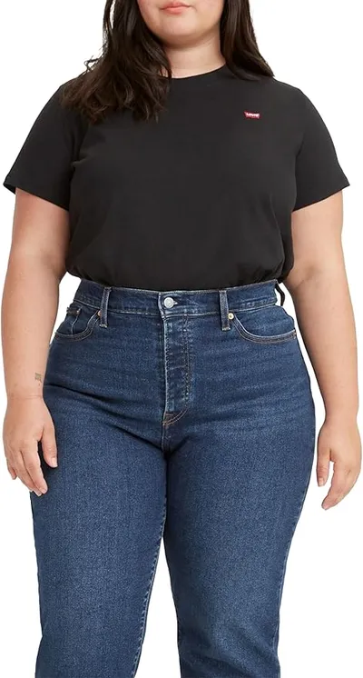 Levi's Plus Size - Camiseta de manga corta para mujer